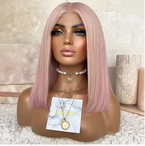 Pastel Color Synthetic Wig